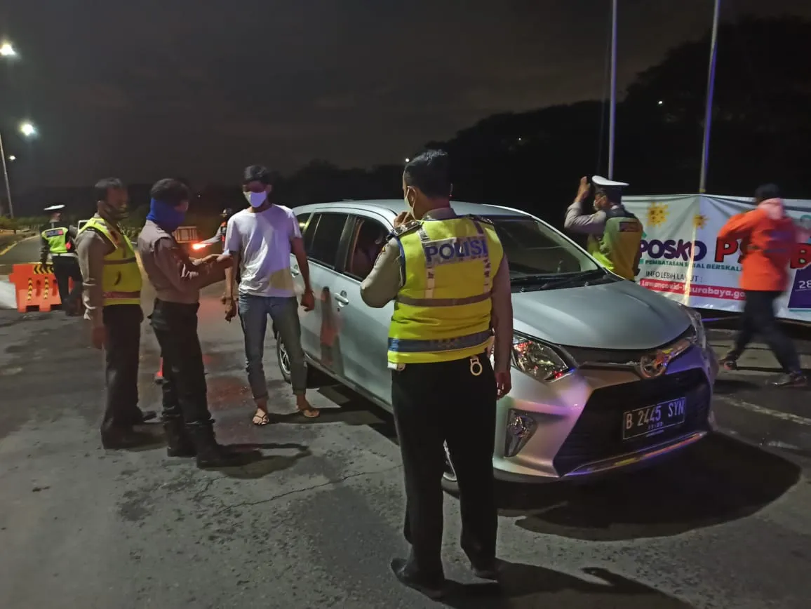 8 Titik Pintu Masuk Surabaya Ini Bakal Tutup di Malam Pergantian Tahun