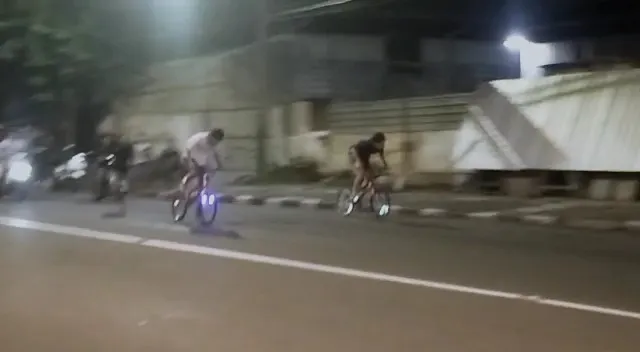 Sekolah Diliburkan, Puluhan Pelajar Gelar Balap Liar Sepeda BMX
