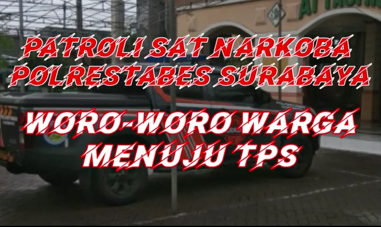 Video : Satresnarkoba Polretabes Surabaya Ajak Warga Ke TPS
