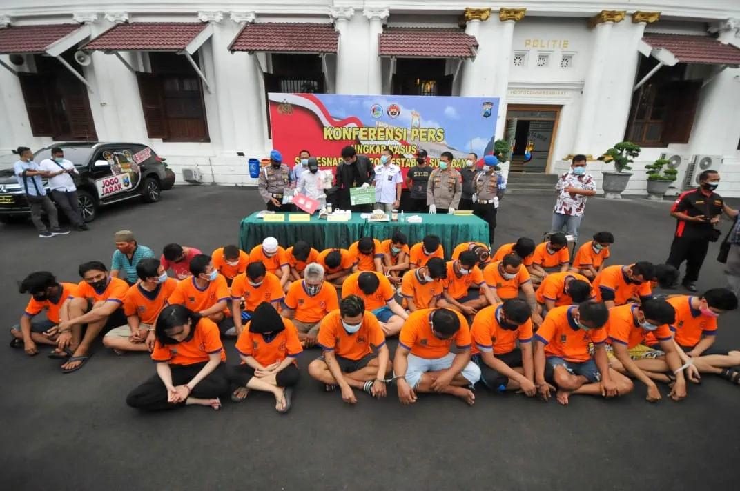 Sebulan Ungkap 36 Kasus Narkoba, 49 Tersangka Diringkus Satresnarkoba