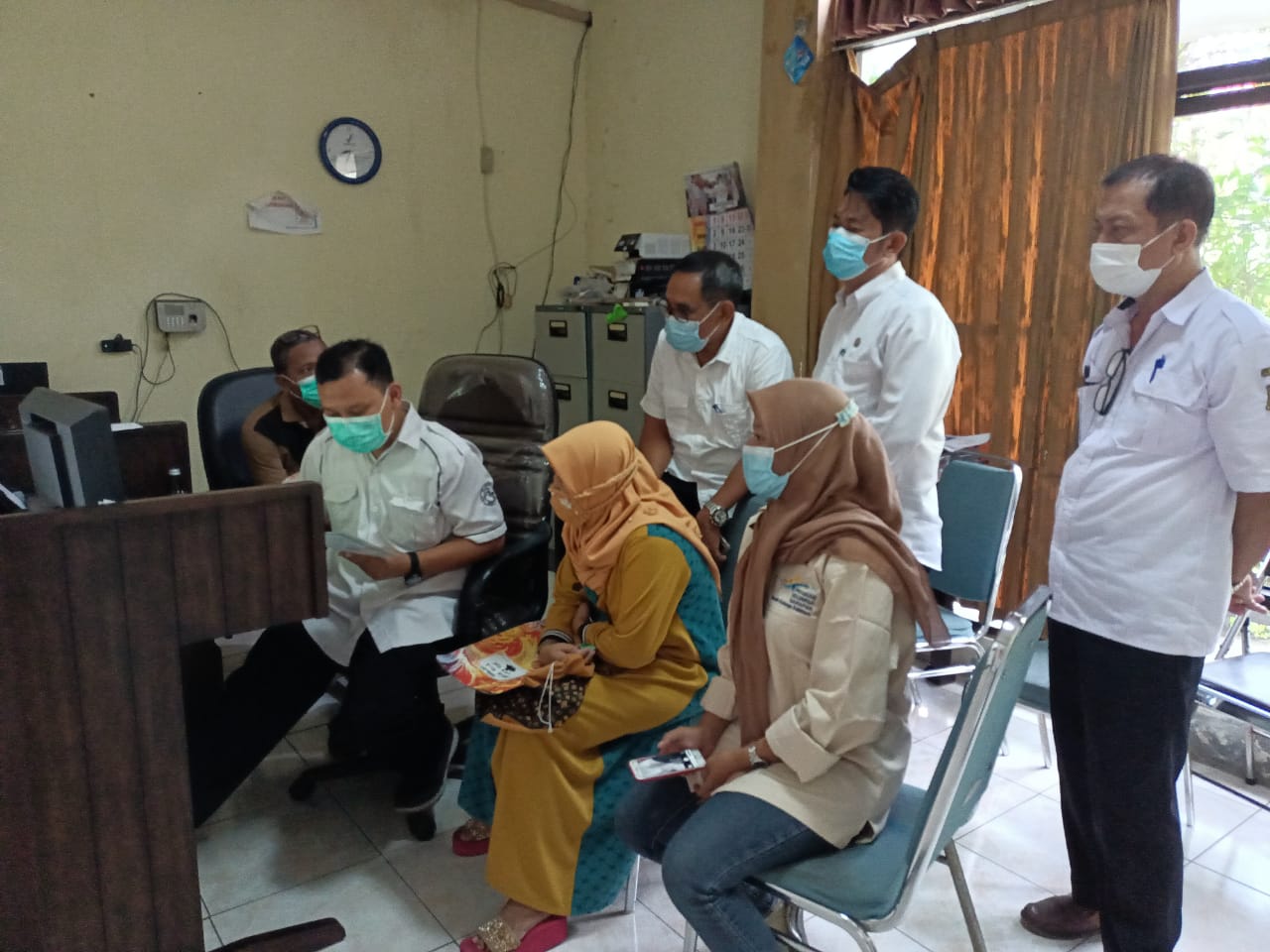 Kegiatan sosialisasi aplikasi Edabu Jamkesda BPJS Kesehatan di tingkat kelurahan