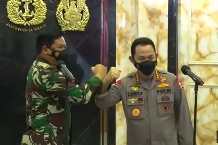 Kapolri Listyo Sigit dan Panglima TNI Makin Kompak