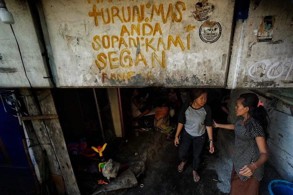 FOTO: Kemiskinan di Kampung 1001 Malam Surabaya