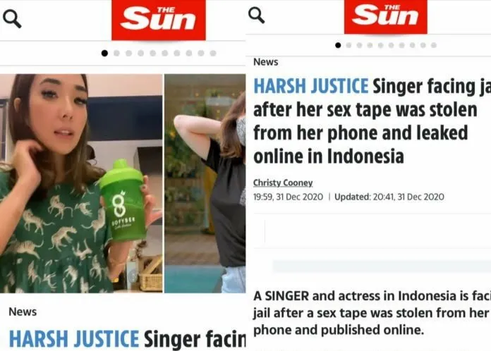 Kasus Video Porno Gisel-MYD Mendunia, The Sun Singgung soal Keadilan