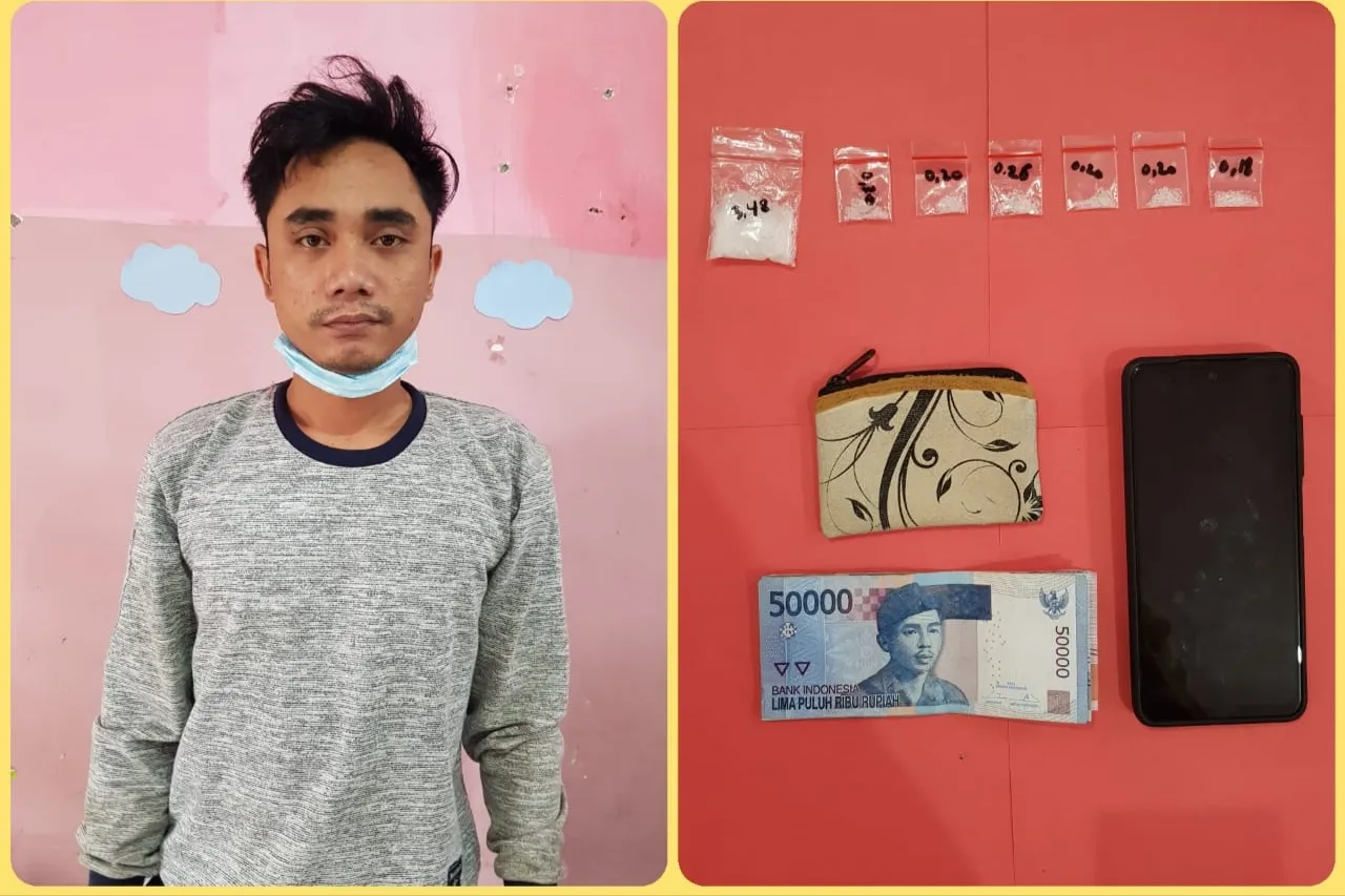 Bawa Sabu di Warung, Arek Jombang Ditangkap