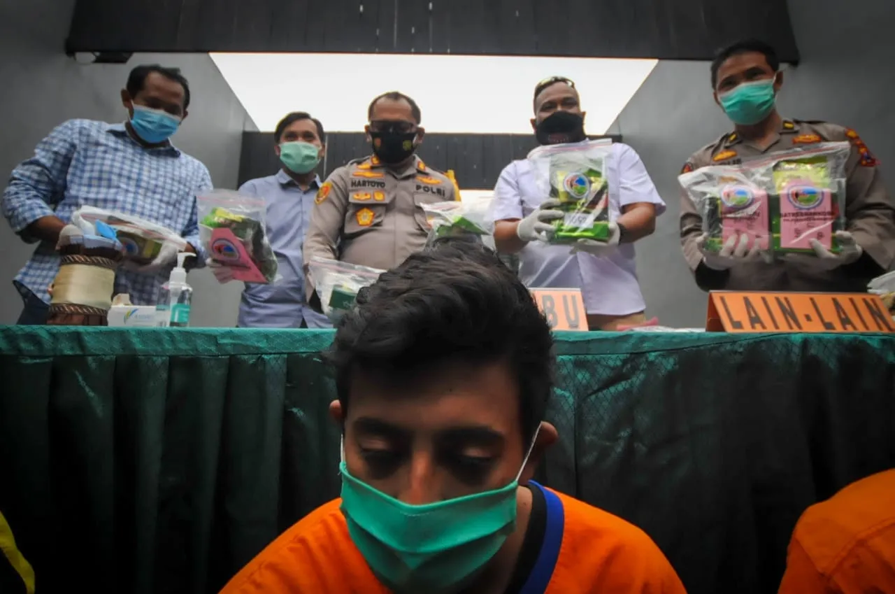 Lima Pengedar 8 Kg Sabu Jaringan Jawa-Sumatera Diringkus, Dua Ditembak