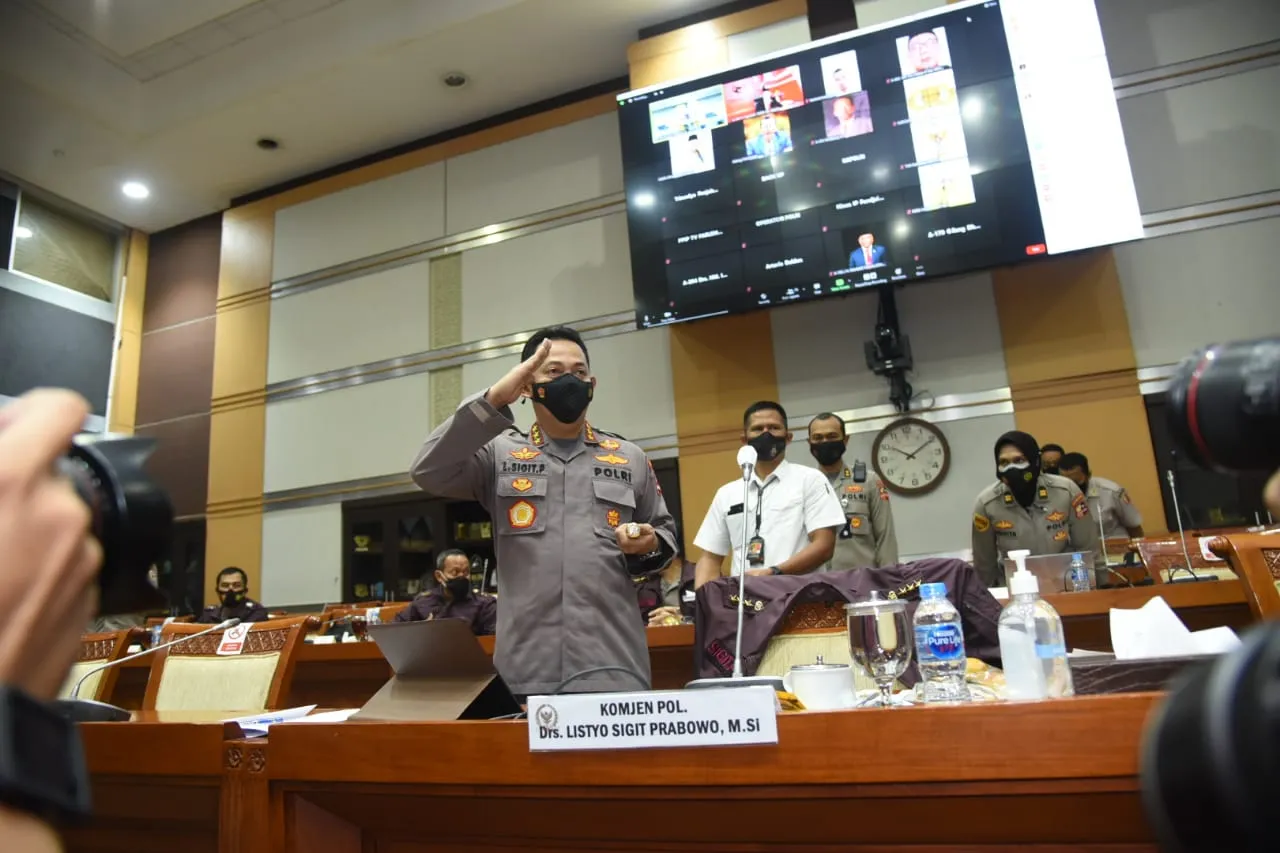 Mulus, Komisi III DPR Setujui Komjen Listyo Sigit Jadi Kapolri