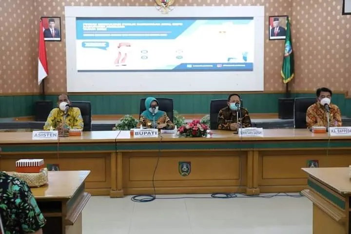 Rapat Forum Konsultasi, Bupati Jombang Bicarakan 9 Proyek Strategis