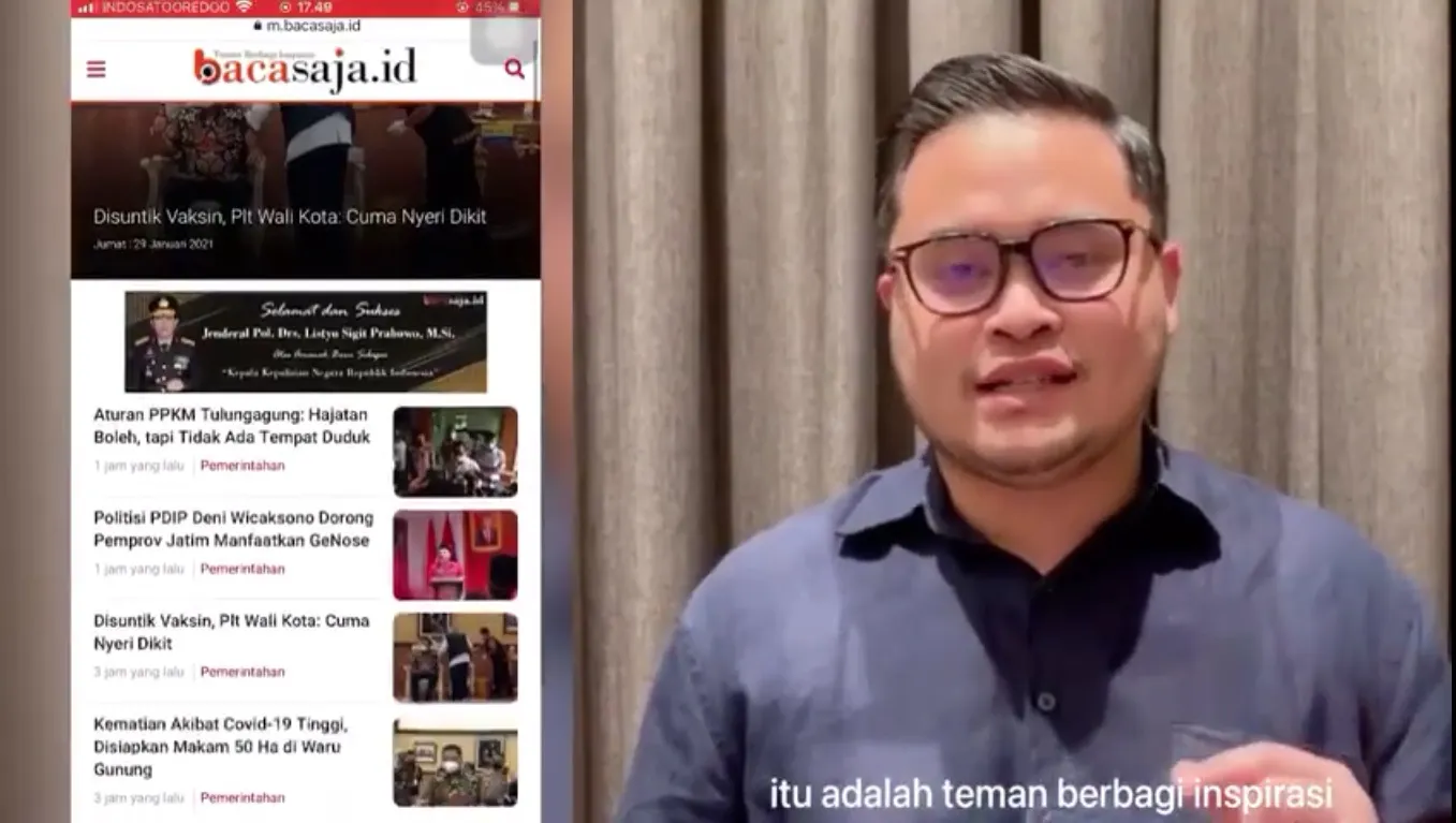 Video : Pesan Bupati Kediri Hanindhito Untuk Warga Kediri