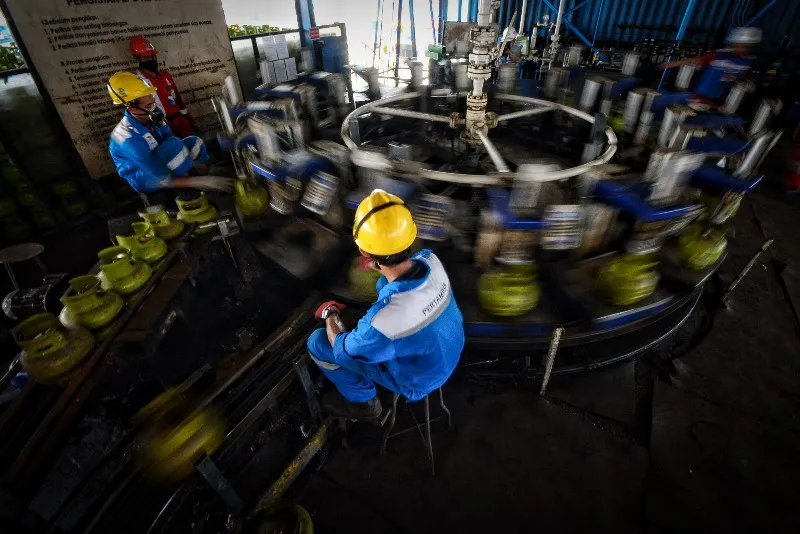 FOTO: Penjualan LPG 3 kg Meningkat