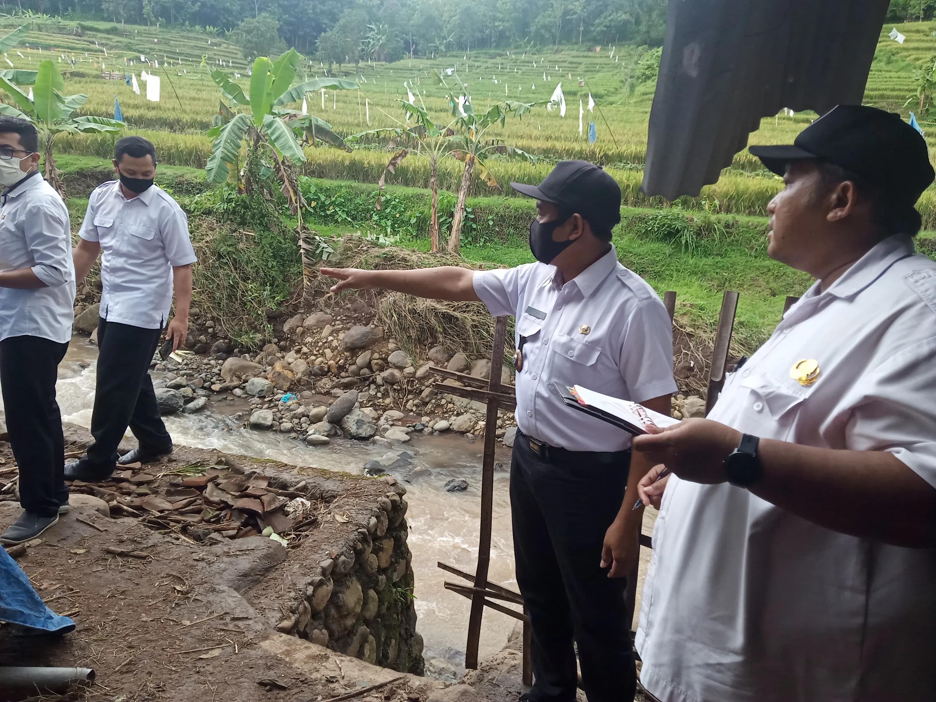 Dinas PUPR Data Bangunan Terdampak Banjir di Jombang