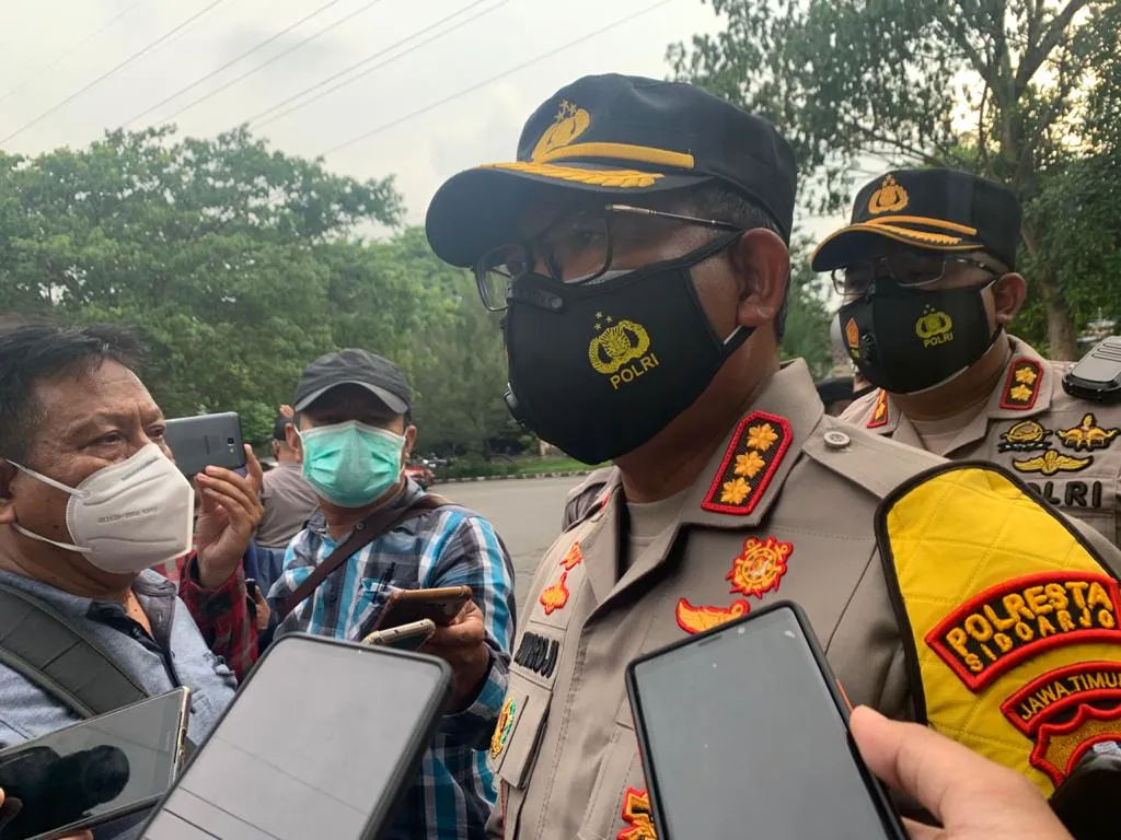 Pelaku Pelemparan Paving di Sidoarjo adalah Sekelompok Pemuda
