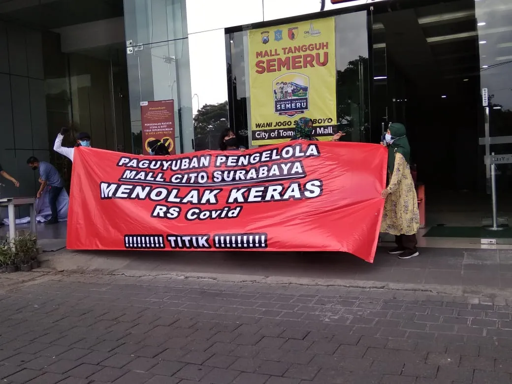 Belum Berizin, RS COVID di Lingkungan Mall Cito Diminta Tidak Buka