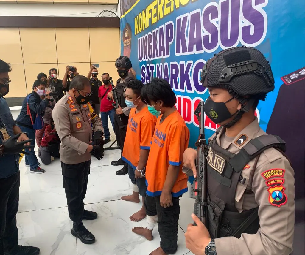 Tak Kapok Jual Sabu dan 30 Ribu Pil Koplo, Dua Sopir Ini Ditembak