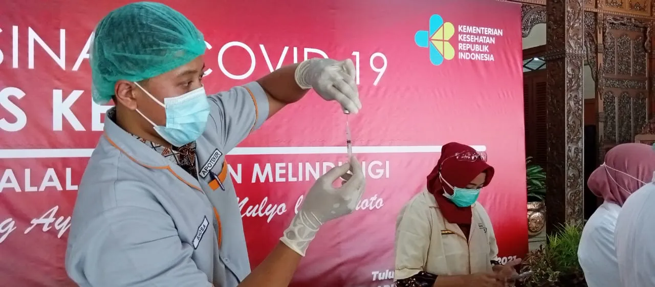 Pemkab Tulungagung Buka Pendaftaran Vaksinasi Covid bagi Warga Umum