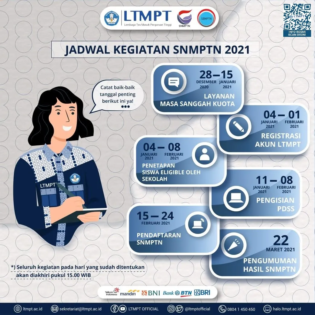 Pemprov Jatim Ingatkan SNMPTN TA 2021, Tinggal Tiga Hari Lagi
