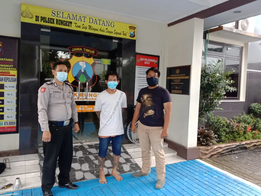 Hanya Karena Kesal, Pria ini Bakar Seisi Rumah Tetangganya di Rungkut