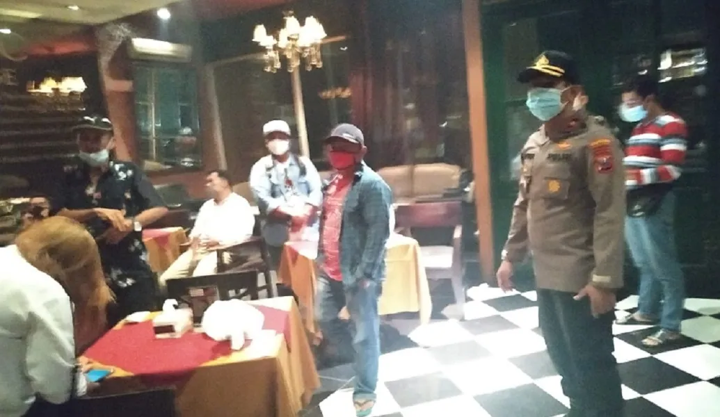 Party di Kafe Mall Sutos Dibubarkan Polisi