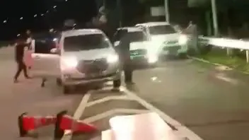 Detik-detik Komplotan Curanmor Ditangkap Polda Jatim di Exit Tol Leces