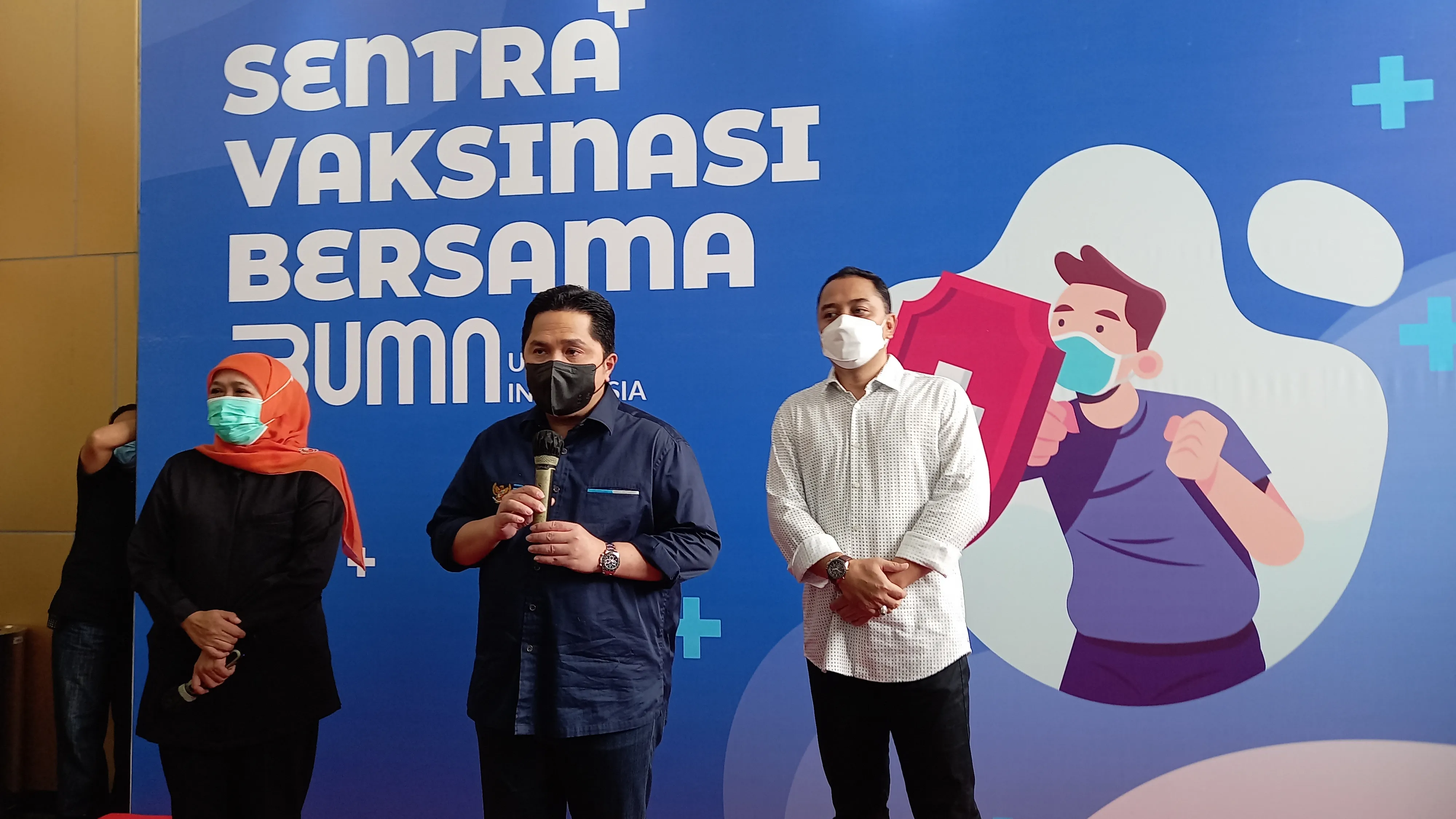 Pengeboman Gereja Katedral, Erick Tohir: Ekonomi Jadi Terganggu