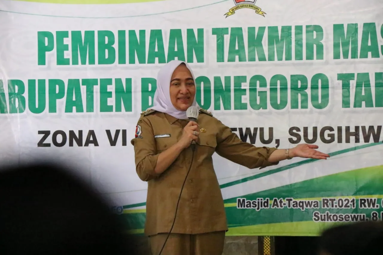 Bupati Bojonegoro Berikan Pembinaan Kepada para Takmir Masjid