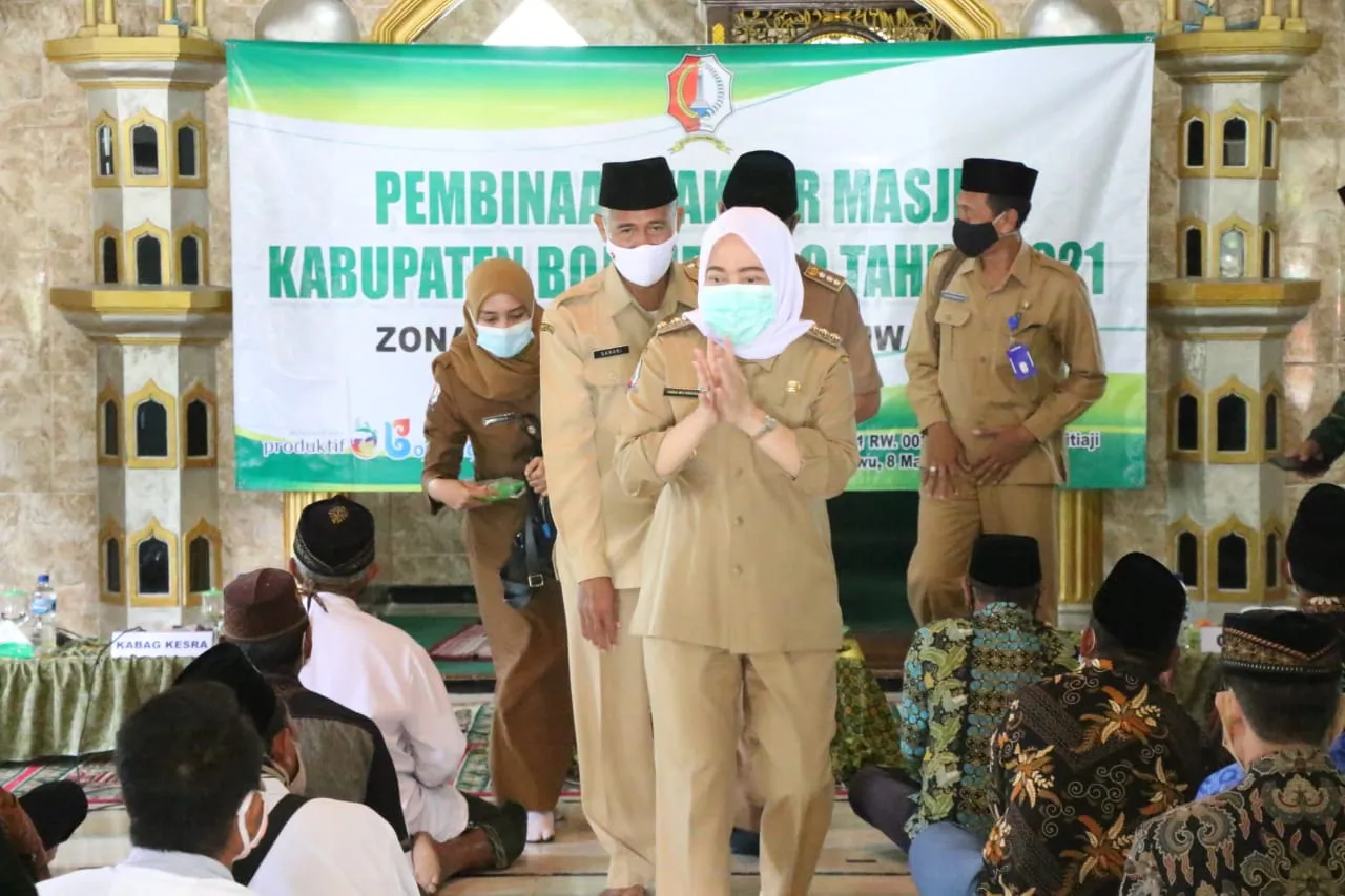 Bina Takmir Masjid, Bupati Mu'awanah: Jaga Bojonegoro agar Kondusif
