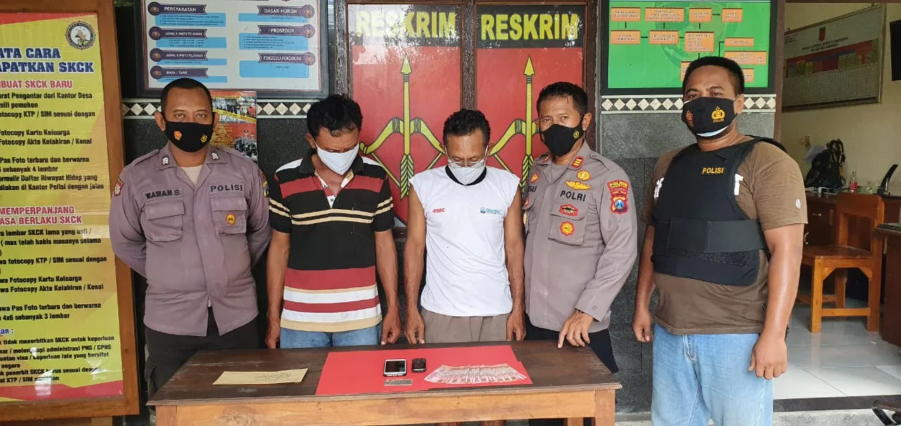 Hendak Pasang Nomor Togel Online, Dua Warga Jombang Keburu Diringkus