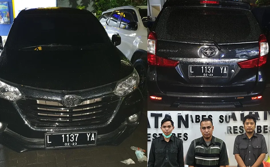 3 Pencuri Mobil Bank Jatim Ditangkap, Polisi: Mereka Sopir Bank