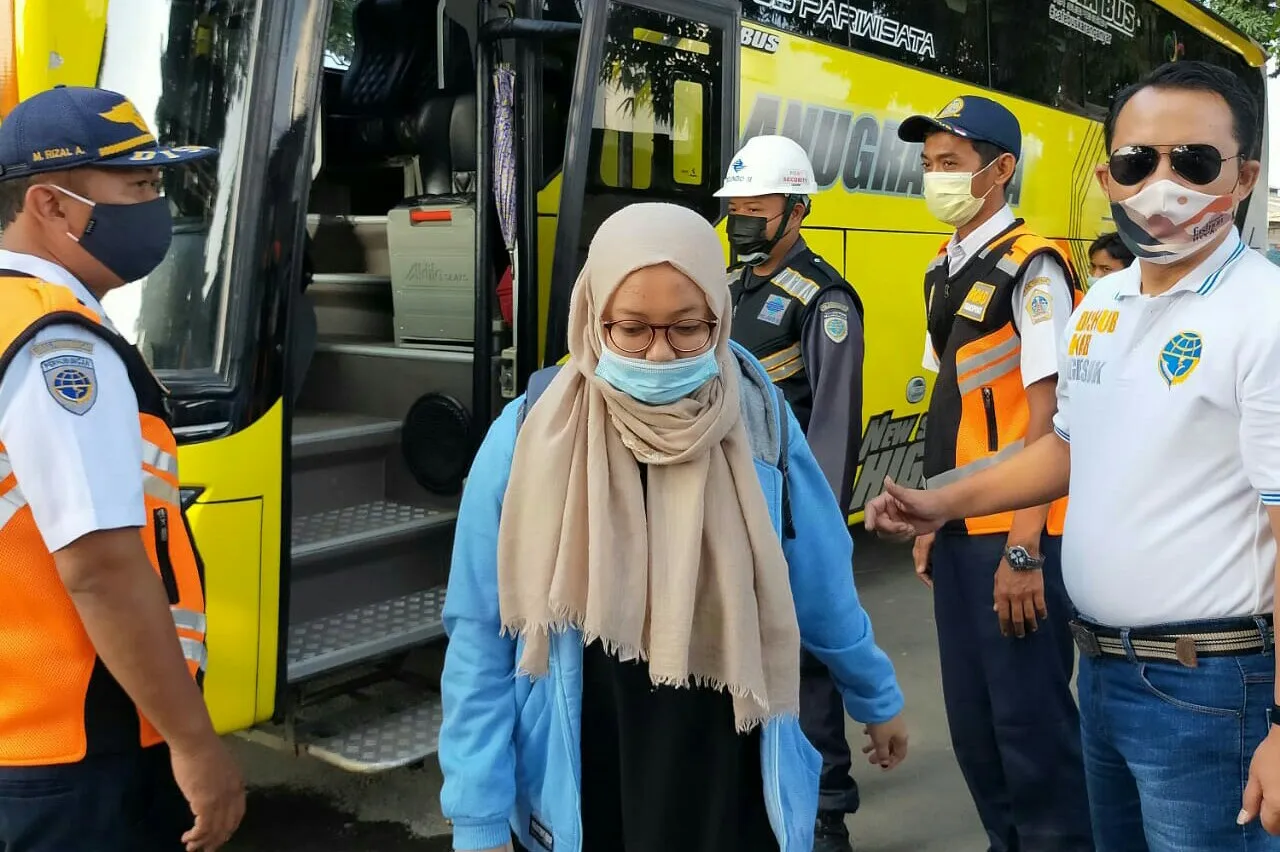 Tradisi Ramadhan, Dishub Gresik Fasilitasi Santri asal Pulau Bawean