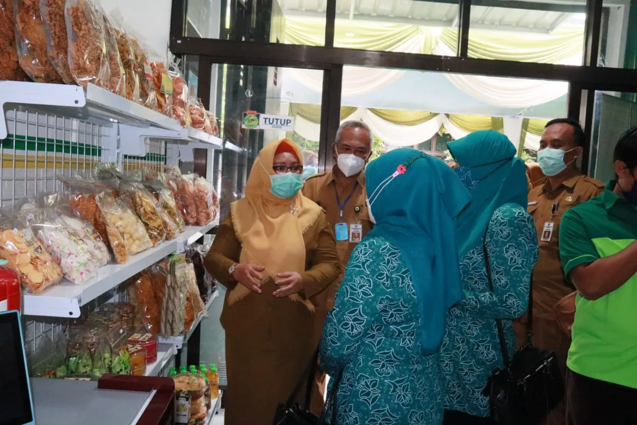 Sesuai Nawa Karsa, Dinas Pertanian Gresik Buka Toko Tani Gresik Centre