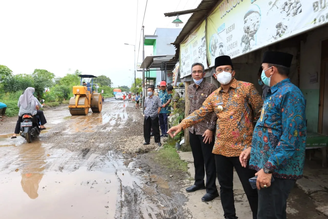 Bulan Mei, Jalan Beciro Sidoarjo Dibeton Sepanjang 1,7 Km
