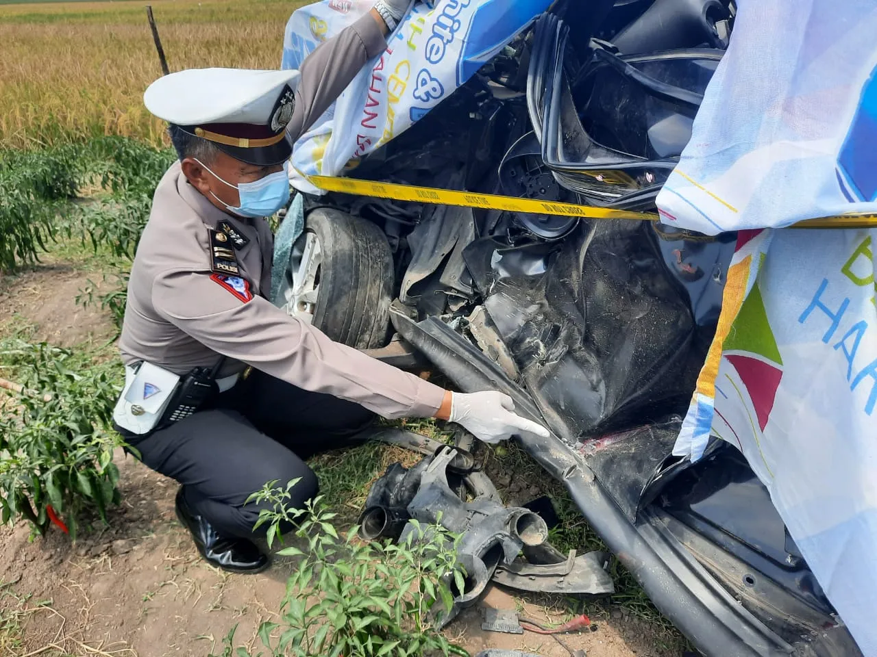Mobil Tertabrak dan Terseret Kereta, Mahasiswi Sidoarjo Tewas Seketika