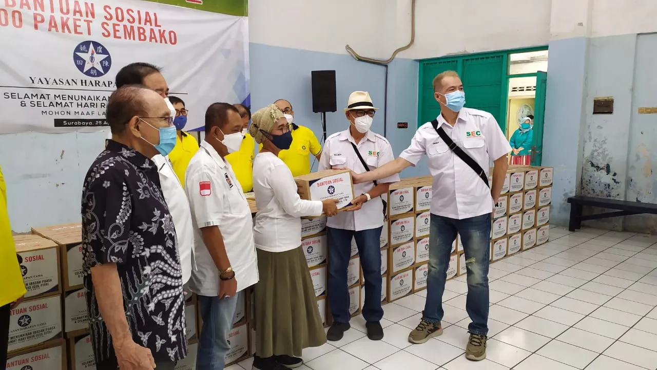 Bantu Warga Terdampak Covid-19, Cak Ji dan Indah Kurnia Berkolaborasi