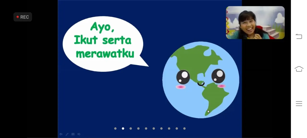 Meskipun Digelar Virtual, TK Citra Berkat Ajak Siswa Sayangi Bumi
