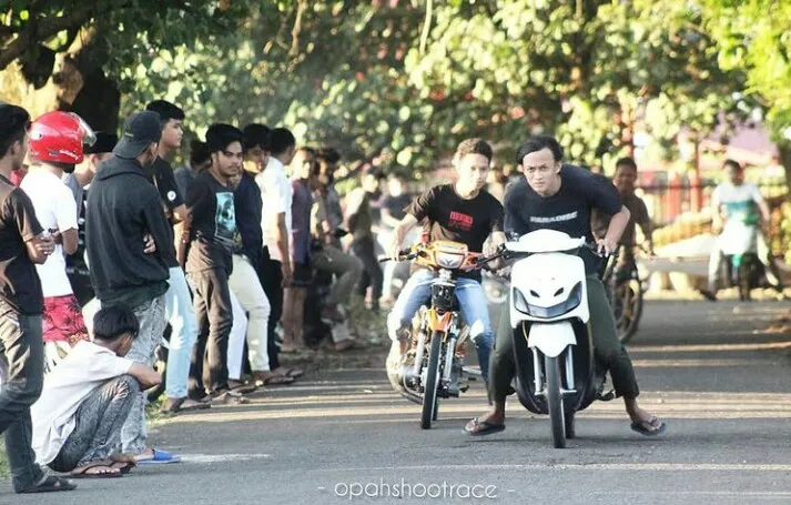 Kapolres HSU Berikan Tindakan Tegas Pelaku Balap Liar