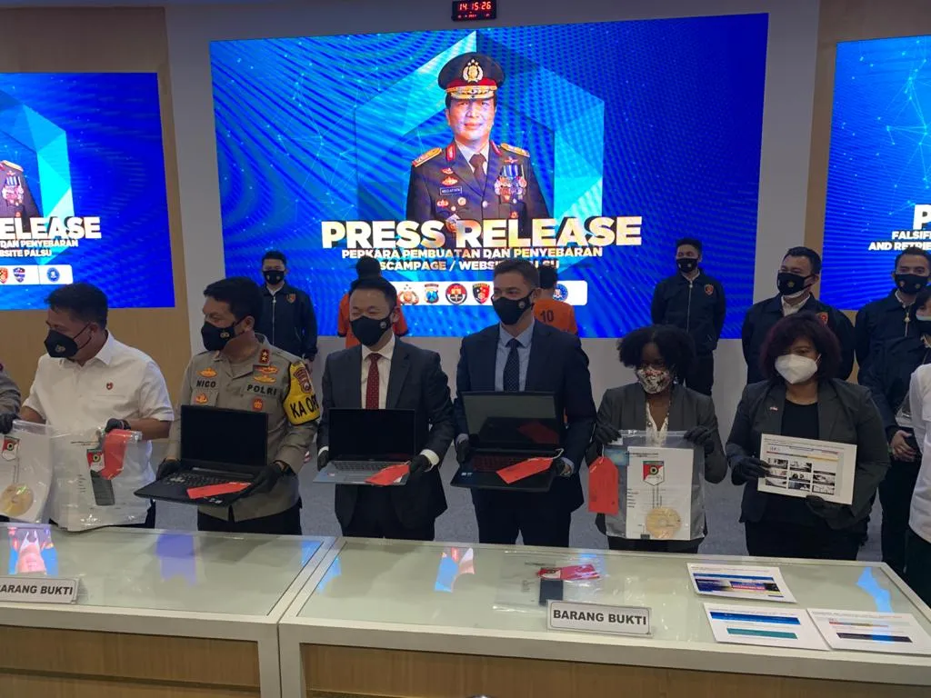 Palsu Website Amerika, 2 WNI Berhasil Menipu Rp 876 Miliar