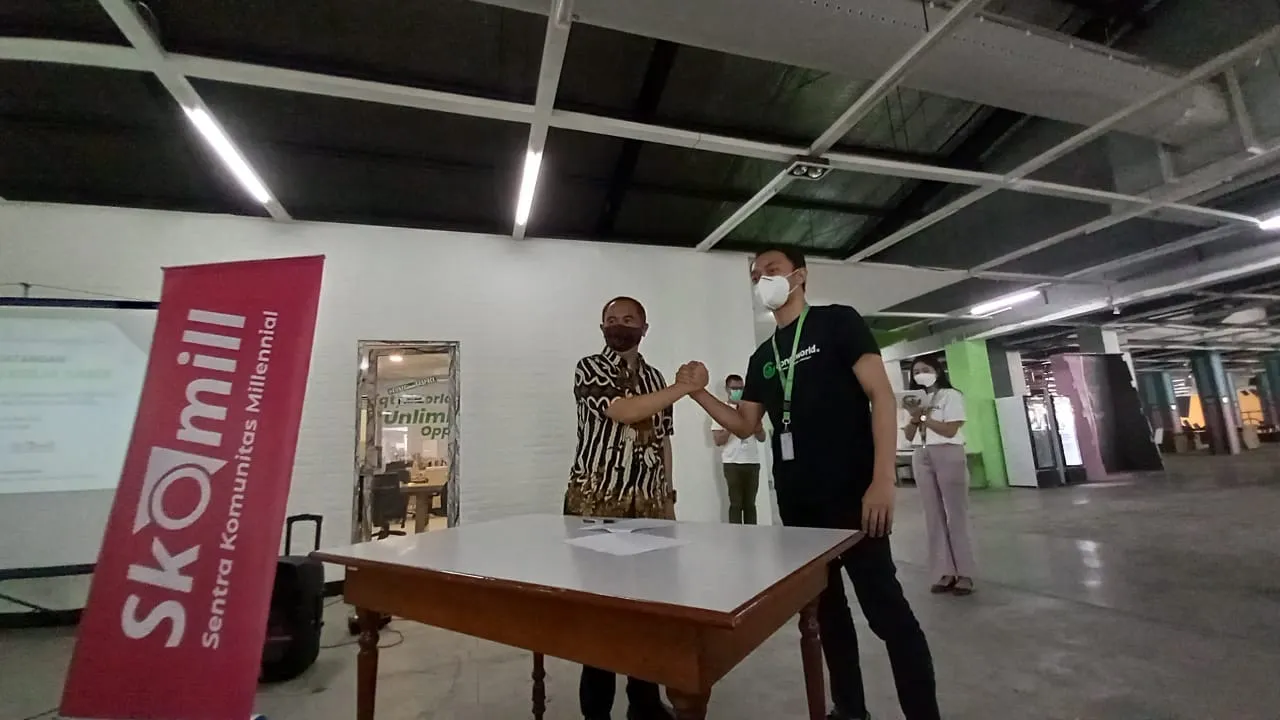 Beri Peluang, Connecworld dan Skomil Beri Ruang Belajar UMKM se Jatim