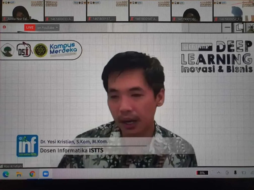 Untag Gandeng iSTTS Wujudkan MBKM via Deep Learning Inovasi dan Bisnis
