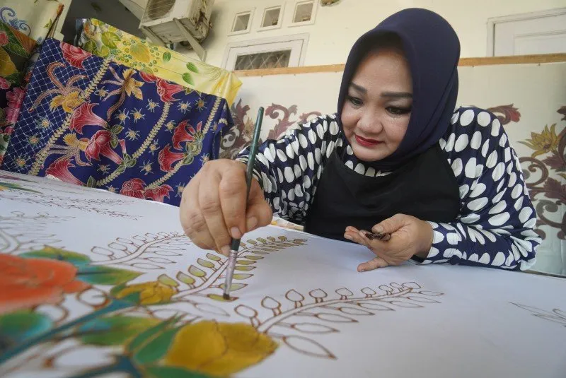 FOTO: Batik Lukis