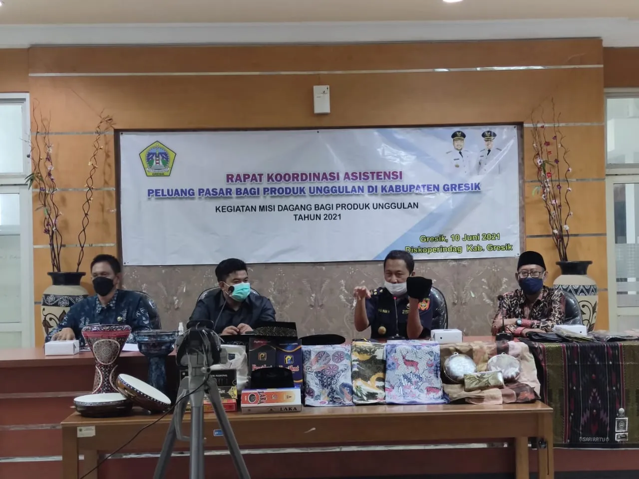 Diskusi FGD Dorong Produk UMKM Gresik Masuk Pasar Internasional