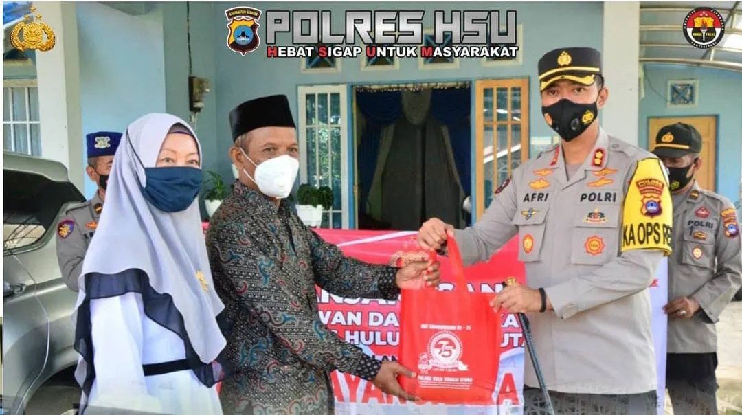 Jelang HUT Bhayangkara ke-75, Ini Doa dan Harapan Kapolres HSU