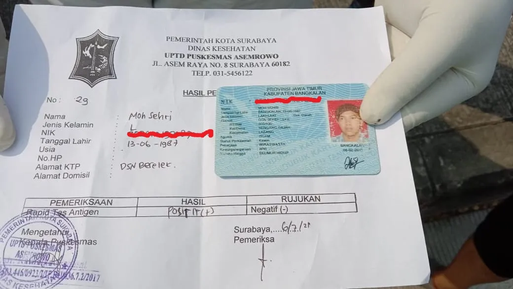 Warga Bangkalan Melarikan Diri saat Hasil Tesnya Positif Covid-19