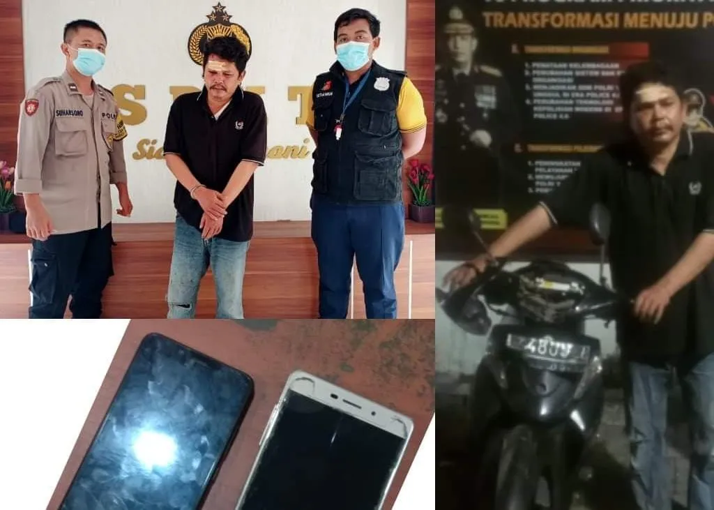 Panik Diteriaki Maling, Pelaku Pencurian Ini Kabur sambil Seret Korbannya di Jalanan Driyorejo Gresik