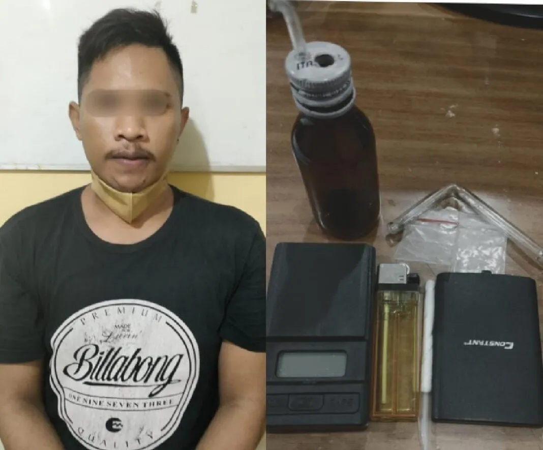 Gara-GaraTimbangan Elektrik, Pria Wonokromo Ini Ketahuan jadi Pengecer Narkoba