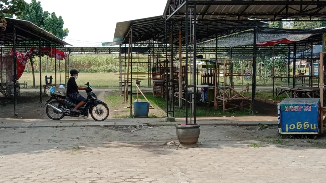 PPKM Darurat, Pasar Desa di Tulungagung Ditutup