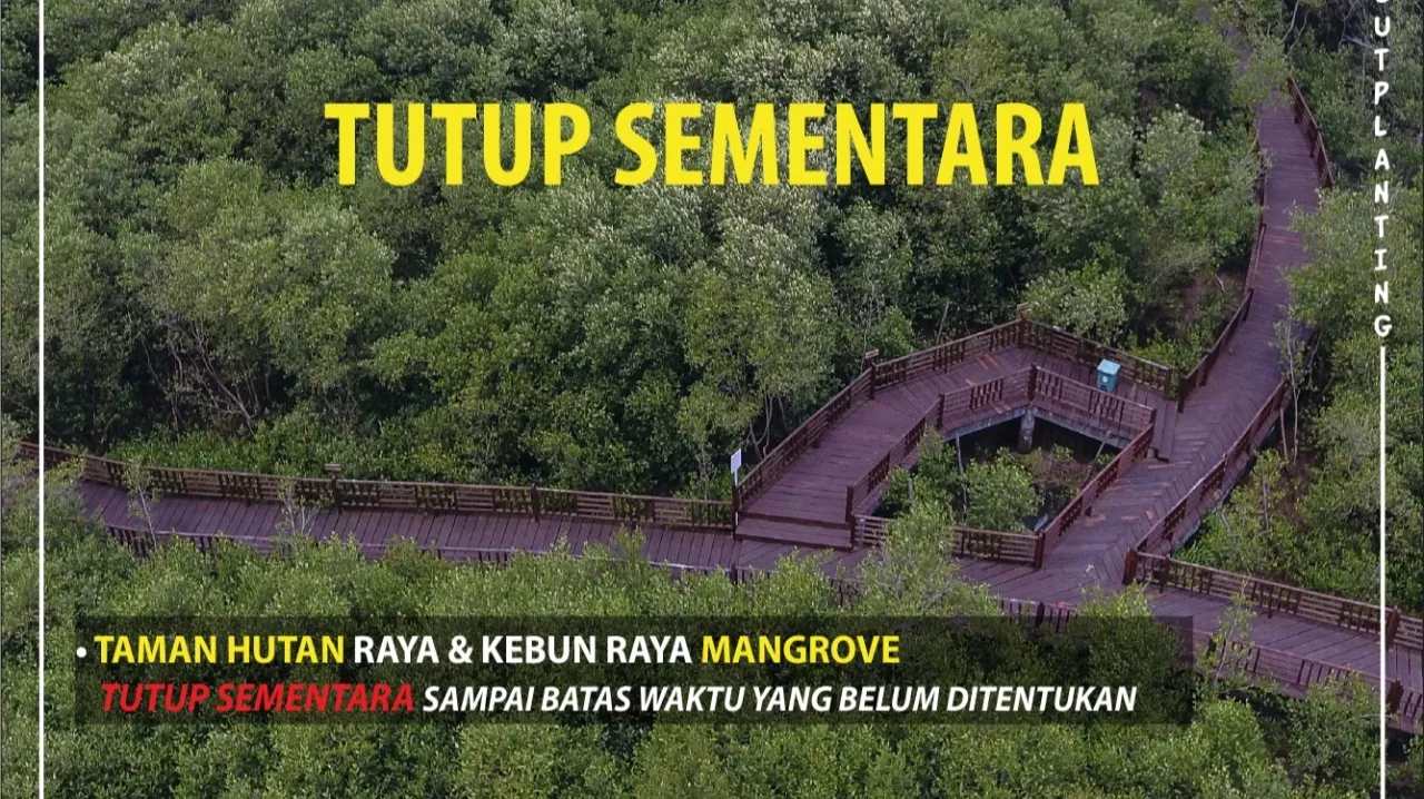 Akibat Lonjakan Covid 19, Taman hingga Taman Hutan Raya se-Surabaya di Tutup