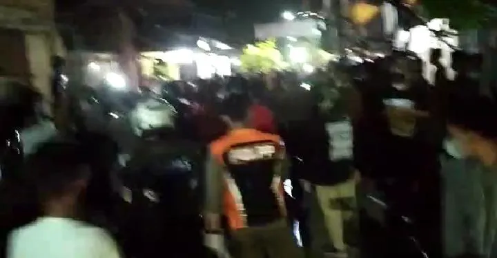 Gara-Gara Petugas Sita Tabung Gas Pedagang, Penertiban PPKM Darurat di Bulak Banteng Surabaya Ricuh