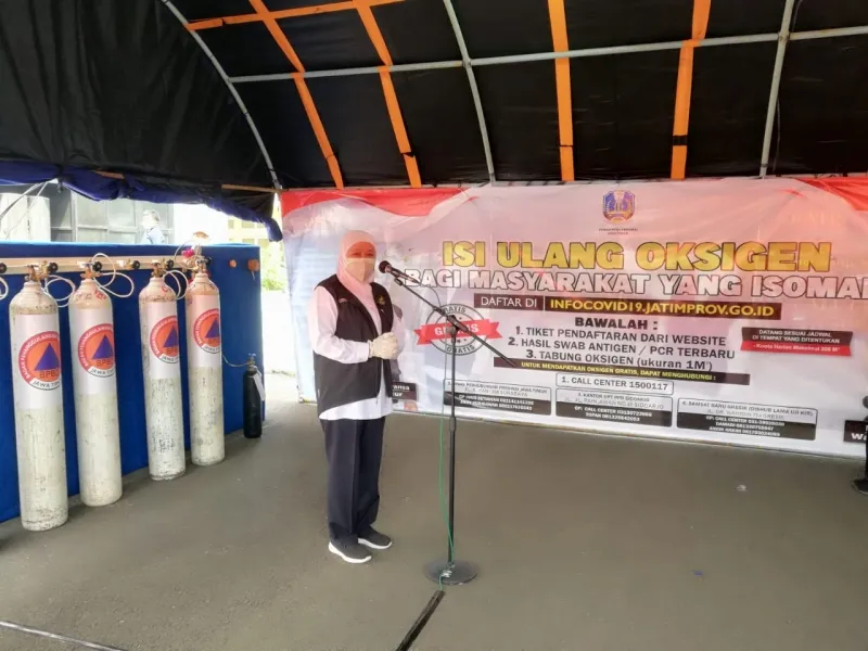 Bingung Cari Oksigen? Ini Alamat Tempat-Tempat yang Menyediakan Layanan Oksigen Gratis di Jawa Timur