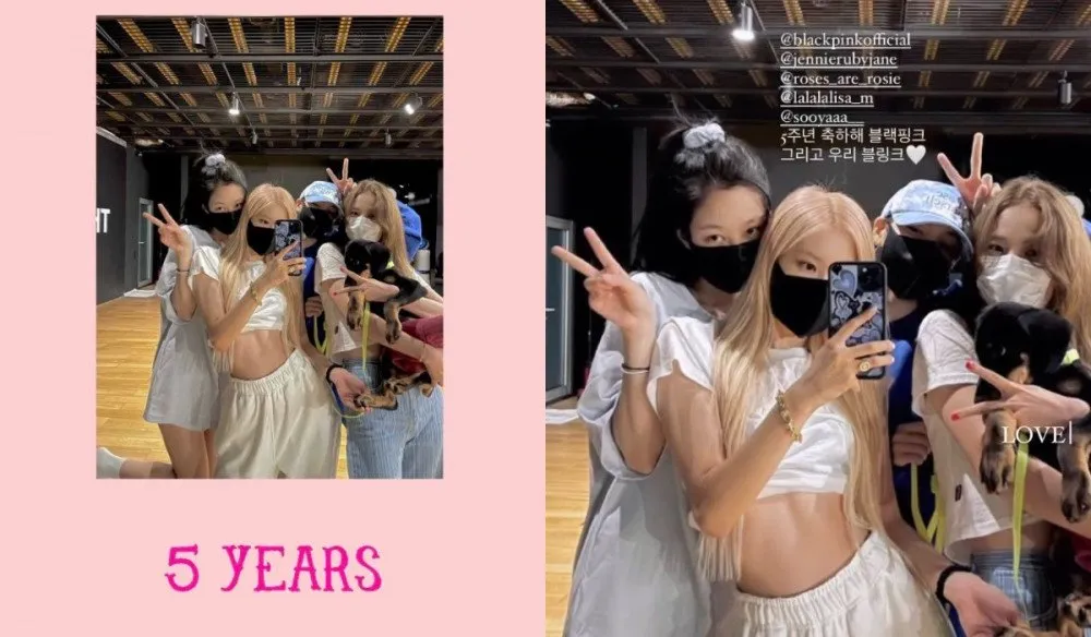 Hari Ini, BLACKPINK Rayakan HUT Debut ke-5, Begini kata Jennie, Jisoo, Lisa, dan Rose kepada BLINK