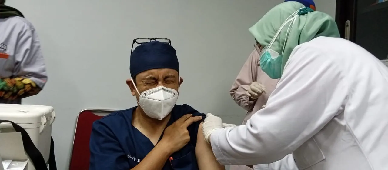 Baru 1 Persen Nakes Tulungagung yang Mendapat Booster Imun Covid-19